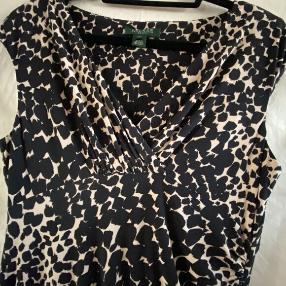 LAUREN RALPH 12 LEOPARD DRESS - Picture 6 of 12
